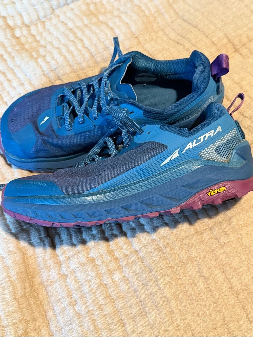 Altra women Blue Trail Running Shoes